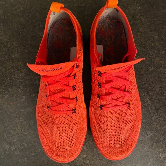 Nike Air VaporMax 2 Flyknit 'Red Orbit' - Size 11.5 - Picture 6 of 8